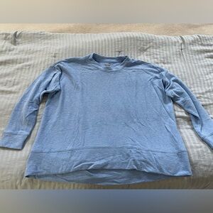 Blue Textured Sweater Aerie